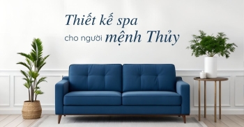 Thiết kế spa cho người mệnh Thủy theo phong thủy