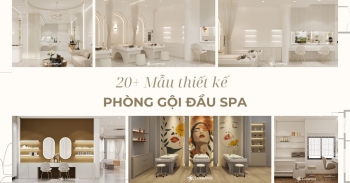 Top Mẫu Thiết Kế Spa Gội Đầu Dưỡng Sinh Đẹp – Chuẩn Xu Hướng 2025